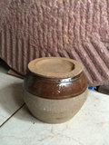 老罐子老坛子老式盐罐油罐土陶罐 老物件 复古 我爸的收藏品