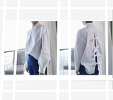 PIPIA FFSTUDIO X-PANDA 钱夫人 ZE14 美伢原创 独特后背设计衬衫