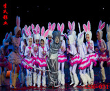 2016六一儿童舞蹈兔气扬眉动物表演出服幼儿成人大灰狼小兔子服饰