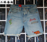 美国代购现货 Levis 23679-0003/236790003 501CT新款刺绣短裤