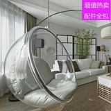 特价吊球泡泡椅 吊篮太空舱半球椅亚克力透明秋千BubbleChair吊椅