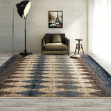 美式地毯客厅北欧沙发茶几垫 现代简约卧室床边毯日式宜家长方形