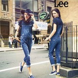 2016年 Lee正品代购 春夏女士背带裤修身小脚牛仔裤 L13987660V76