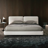 布艺床可拆洗双人床北欧简约现代小户型宜家储物软包床主卧婚床