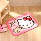 韩国正版Hellokitty浴室吸水防滑地垫脚踏垫门垫地毯汽车沙发座垫