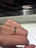TIFFANY美国代购ELSA PERETTI BAND RING 纯银镶钻戒指