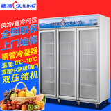 穗凌LG4-1200M3商用立式展示柜冰柜冷柜风冷藏保鲜饮料柜三门单温