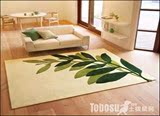 时尚欧式宜家客厅地毯茶几沙发地毯简约现代卧室床边手工晴纶地毯