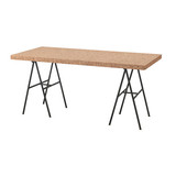 ◆北京宜家 免费代购◆ IKEA 希利 桌子 软木办公桌（150x75CM）