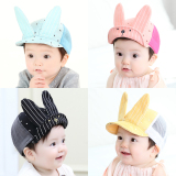 婴儿鸭舌帽凉帽春夏0-1-2岁宝宝太阳帽男童女童小孩网眼遮阳帽子