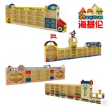 海基伦火车造型玩具收纳柜幼儿园教具整理柜儿童储物架收纳架批发