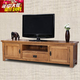 源氏木语同款 客厅纯实木电视柜白橡木电视柜1.5 1.8 2.2米