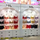 新款上市香港幸福狐狸内衣柜向大大文胸展示货架商用单面挂钩柜厂