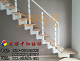 楼梯/成都钢木楼梯/现代简约风格楼梯/挑高楼梯/全组装式楼梯