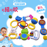 婴儿宝宝手摇铃早教玩具0-3-6-12个月幼儿0-1岁手摇铃牙胶套装