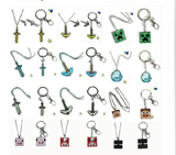 我的世界minecraft游戏周边武器模型饰品吊饰挂件钥匙扣项链