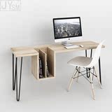 创意书柜设计办公电脑桌家具北欧/宜家实木风格电脑桌书桌写字台