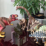 侏罗纪恐龙模型套装儿童大号实心塑胶仿真动物玩具霸王龙男孩礼物