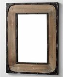 美式乡村复古实木镜 loft工业风格浴室镜 化妆镜 铁艺壁挂镜 镜框