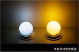 0.5w1w 2w贴片LED节能球泡灯白光暖光圆形灯泡观景灯装饰灯E27B22