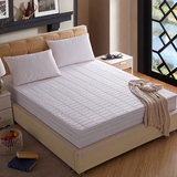 外贸加高白色纯色单件纯棉夹棉床笠1.5米1.8m 0.9 包床垫套床立罩