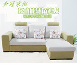 多功能沙发宜家小户型实木可折叠布艺沙发客厅组合转角储物沙发床