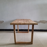 榆木老门板茶桌复古怀旧实木餐桌办公桌老榆木饭桌厂家直销特价