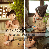 韩版新款儿童摄影服装森系1-2岁宝宝艺术照摄影批发写真照相衣服