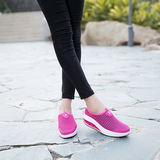 阿迪达斯/ADIDAS低帮增高女鞋正品三叶草学生跑步鞋休闲运动板鞋