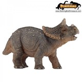 正品法国PAPO恐龙动物仿真模型玩具侏罗纪世界公园 小三角龙幼龙