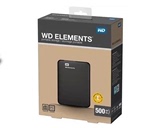西数 2.5寸 薄款 WD 版 E元素 USB3.0 高速 移动 硬盘盒 包邮