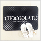 现货！香港代购 chocoolate 15秋冬 超值限量波点巧克力字母地毯