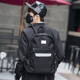 韩国双肩包男士背包韩版休闲高中学生书包时尚潮流男包旅行电脑包