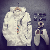夹克Men's Sportswear Hoodie Jackets Windbreaker Zipper Coat