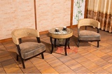 包邮厂家直销藤椅藤家具茶几三件套热销咖啡厅餐厅卧室休闲沙发椅
