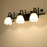 美式镜前灯LED复古创意浴室镜壁灯欧式现代简约卫生间led镜柜灯