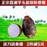 正宗广西荔浦芋头新鲜槟榔香芋毛芋农家自种有机生鲜蔬菜5斤2个