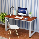组装电脑桌子现代简约时尚家用小型书桌写字台式办公桌1.2米烤漆