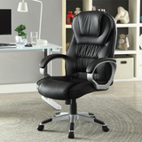 雅客集灰/黑色高端电脑椅升降扶手旋转靠背椅皮质老板座椅办公椅