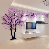 3d立体亚克力墙贴画客厅沙发电视背景墙壁室内房间装饰品温馨创意