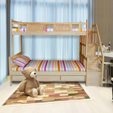 特价实木子母床多功能儿童床上下带书桌床高低组合床上下铺包邮