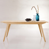 北欧餐桌宜家简约多功能创意个性伸缩 小户型水曲柳实木餐桌椅