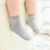 儿童袜子1-3岁宝宝袜镂空纯棉婴儿袜子春夏男女童0-3-6-12个月