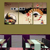日式餐厅寿司店装饰画日本料理店饭店挂画酒店食材背景壁画无框画