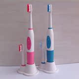 超声波电动牙刷 成人自动牙刷美白护齿全身水洗干电池电牙刷包邮