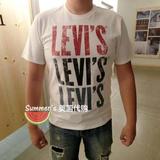 【现货】【Summer】美国代购 Levi's李维斯 男修身纯棉短袖T恤
