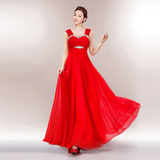 孕妇敬酒服2016新款韩版大码高腰显瘦长款红色新娘结婚晚礼服短款