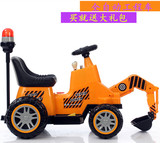 儿童电动挖掘机全自动工程车可坐可骑挖土机2-7岁可充电玩具车