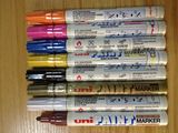 日本进口 三菱PX-20 记号笔 油漆笔 补漆笔 轮胎笔 签名笔 不掉色