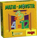 预定德国HABA8岁宝宝儿童玩具早教益智桌面游戏数学小怪物7179